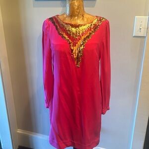 Party dress. Very cute with sequin yoke